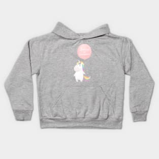 Believe in Unicorns Kids Hoodie